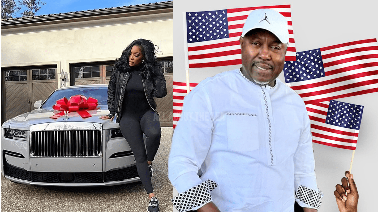 Simon Guobadia REPOs Porsha Williams’ Rolls Royce, Porsha CLAPS BACK … Exposes His Green Card Scamming!