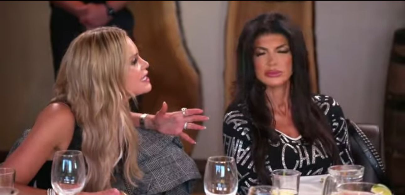 Jackie Goldschneider and Teresa Giudice