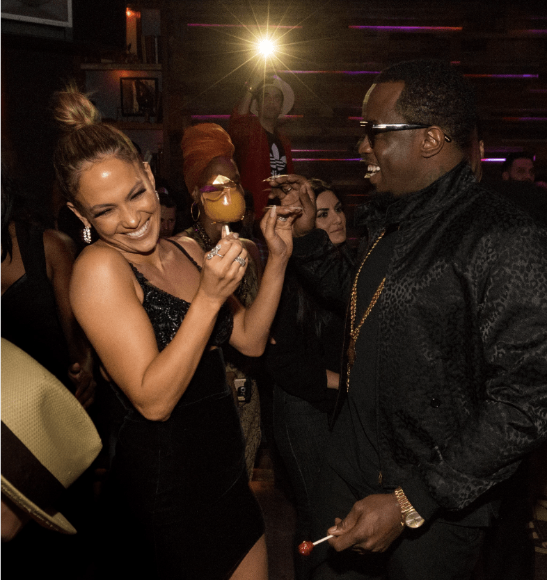 Jennifer Lopez and Diddy