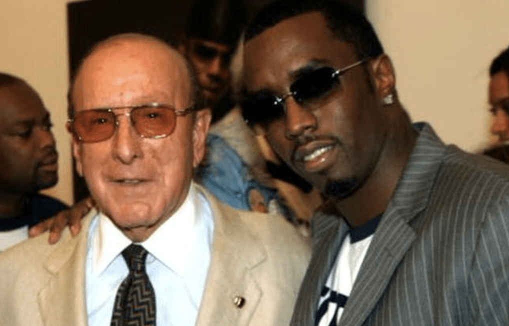 Diddy and Clive Davis