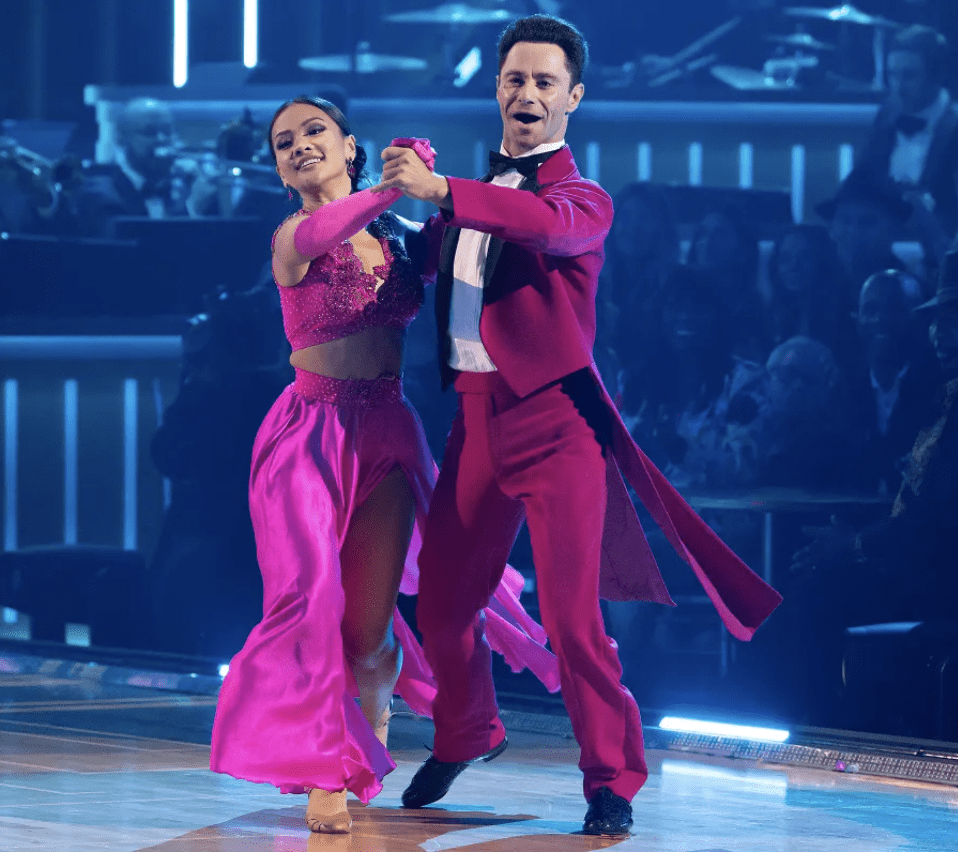 Jenn Tran and Sasha Farber 