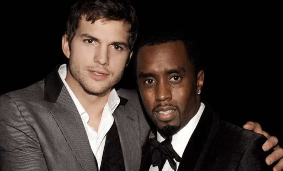 Ashton Kutcher and Diddy