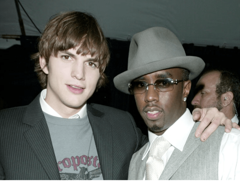 Ashton Kutcher and Diddy