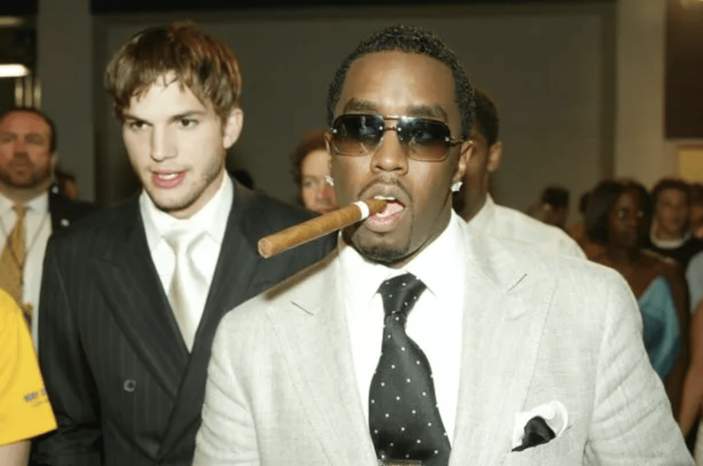 Ashton Kutcher and Diddy