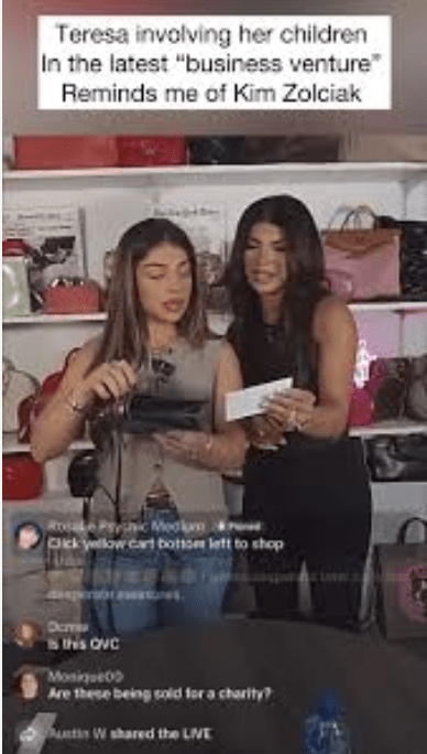 Teresa Giudice ad Gia Giudice on Tiktok