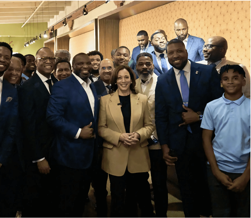 Kamala Harris and Donald Trump