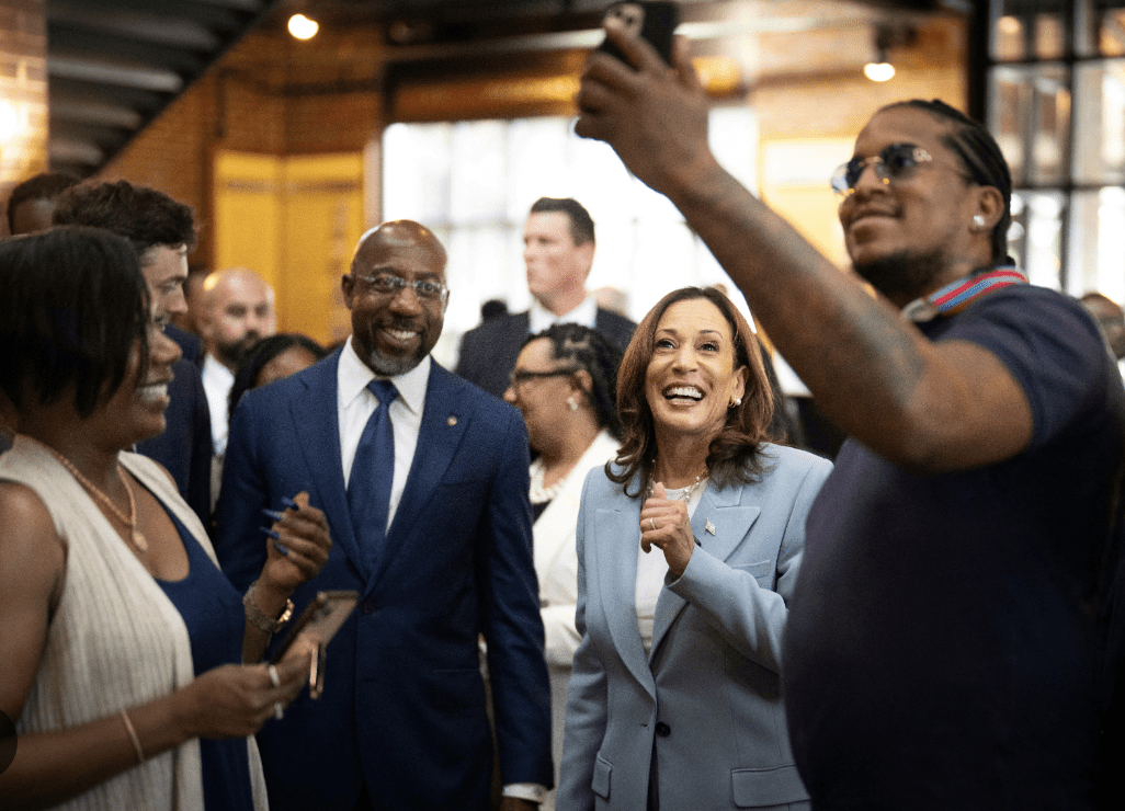 Kamala Harris and Donald Trump