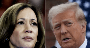 Kamala Harris and Donald Trump