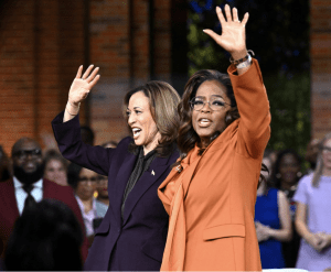 Kamala Harris' campaign -- Oprah