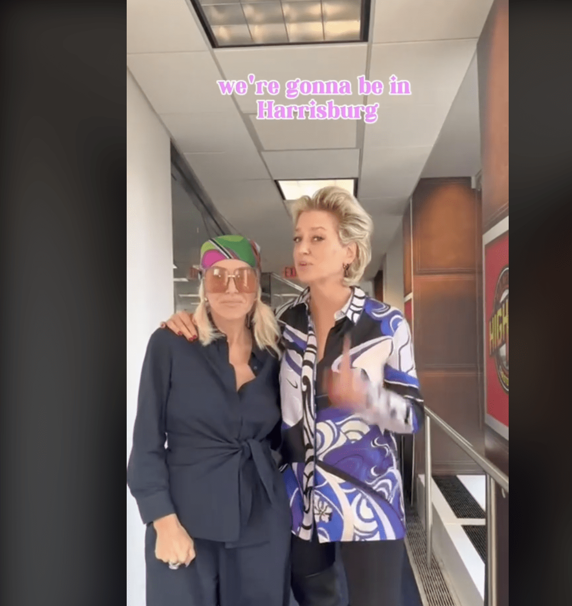 Margaret Josephs and Dorinda Medley