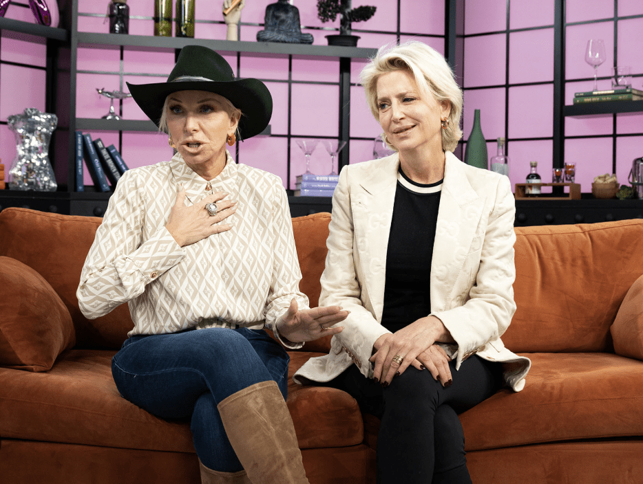 Margaret Josephs and Dorinda Medley