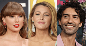 Blake Lively, Taylor Swift and Justin Baldoni