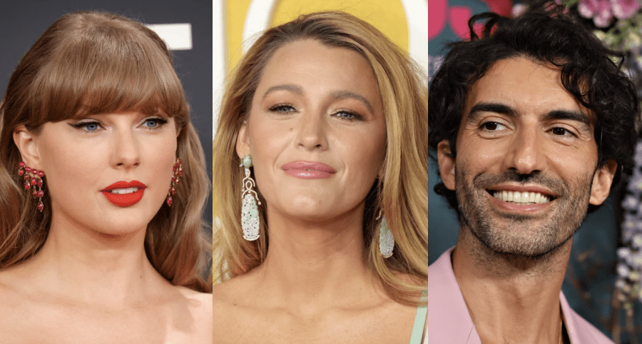 Blake Lively, Taylor Swift and Justin Baldoni